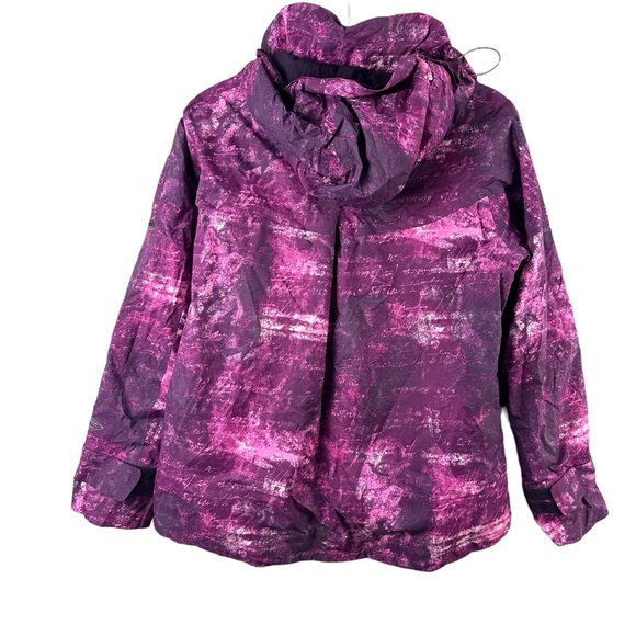 Columbia Tie Dye Print Titanium Snowboard Jacket Coat - Picture 14 of 15